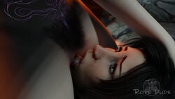 2girls 3d 3d_(artwork) female_pubic_hair femdom final_fantasy final_fantasy_vii final_fantasy_vii_remake hair lara_croft lara_croft_(survivor) lesbian pubic_hair pubic_tattoo pussy pussy_lickking theropedude tifa_lockhart tomb_raider yuri