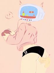 1boy 1girls anthro computer female flawsy male original personification small_image tagme