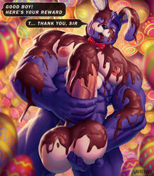 bonnie (fnaf) from easter by voidlesky