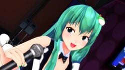 1futa 2girls 3d ahegao animated areolae balls black_hair blush bow breasts censored cheering duo frog_hair_ornament full-package_futanari futanari futasub green_hair hair_tubes handjob human large_breasts long_hair marumega microphone milking_handjob mmd mosaic_censoring multiple_boys nipples no_sound nude pale_skin penis portrait pussy red_bow reimu_hakurei ribbon rolling_eyes sanae_kochiya sin_sack singing stuck_in_wall thighhighs tongue tongue_out touhou video