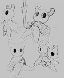 protagonist (hollow knight) from hollow knight by bleachedleaves