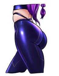 1girls ass ass_focus big_ass bubble_ass bubble_butt k/da_kai'sa k/da_series kai'sa kyoffie league_of_legends purple_hair tagme thighs