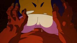 animated extreme_ghostbusters ghostbusters gif kylie_griffin zone on_all_fours ass ass_focus ass_up pussy vagina anus torn_clothes torn_clothing torn_pants hands_on_ass kahlil monster penis dick cock big_penis big_dick big_cock red_penis red_dick red_cock anal anal_penetration anal_sex anal_juice spanking spanking_ass slap spank slapping slapping_butt slapping_ass spanking_butt