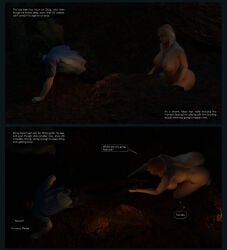 3d amazon anal_vore bulge burp burping dominant dominant_pred female female_pred giantess lepetitejane1111 multiple_prey naked nude nude_female nudity unwilling_prey vore