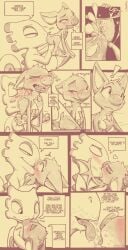 absurd_res anthro anus bat blush blush_lines bodily_fluids comic cunnilingus dialogue drinking_pussy_juice duo english_text female genital_fluids genitals hi_res kissing laylee licking lizard male male/female mammal oral orgasm orgasm_face playtonic_games reptile scalie sex smelly_pussy sucking_tongue surprise_kiss surprised text tongue vaginal vaginal_fluids vulva yooka yooka-laylee zaau