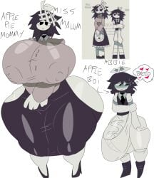 abbie (fundamental paper education) from edgyverse by wannapossums