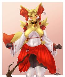 delphox from nintendo by hyucaze