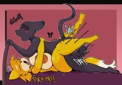 2026 absurd_res anthro areola arthropod balls bed bee big_breasts black_nose blush blush_lines breasts dialogue duo english_text exclamation_point eyes_closed female female_on_bottom fur furniture genitals heart_symbol hi_res hymenopteran insect looking_pleasured luanctoons lying male male/female male_on_top motion_lines on_back on_bed on_bottom on_top open_mouth penetration penile penile_penetration profanity purple_eyes sex sound_effects text tongue tongue_out white_heart white_text yellow_body yellow_text