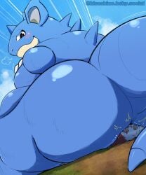 1boy 1girls 2d 2d_(artwork) 2d_artwork about_to_fart ass bbw big_ass big_butt big_female bigger_female blue_skin blush blush_lines blushing blushing_female butt_crush buttcrush color dumptruck_ass enormous_ass facesitting fat fat_ass fat_female female female_dominating_male female_domination femdom feral feral_on_feral furry furry_female furry_male furry_only game_freak generation_1_pokemon generation_3_pokemon giant_female gigantic_ass hisahino huge_ass imminent_fart large_female larger_female male massive_ass nidoqueen nintendo overweight overweight_female pokemon pokemon_(species) sitting sitting_on_another sitting_on_face sitting_on_person size_difference smaller_male spikes_(anatomy) tail thick_ass thick_tail thick_thighs thighs video_games wide_hips wide_thighs zangoose