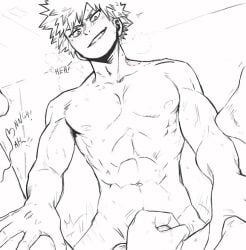 eijirou kirishima from my hero academia by insecureillu