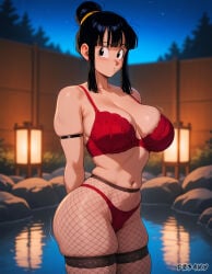 chichi from dragon ball by fr34ky