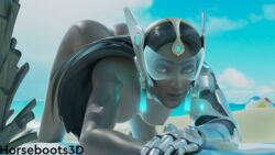 symmetra from overwatch by horseboots3d