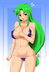 ganbare_goemon green_hair tagme yae_(ganbare_goemon)