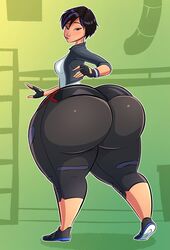 1girls ass big_ass big_breasts big_butt big_hero_6 big_hips big_thighs bottom_heavy bubble_ass bubble_butt butt caiman2 dat_ass disney dyed_hair emmabrave enormous_ass female female_focus female_only fingerless_gloves gigantic_ass gogo_tomago huge_ass huge_breasts huge_butt huge_hips huge_thighs hyper large_ass marvel marvel_comics round_ass seductive solo thick thick_thighs thin_waist voluptuous wide_hips