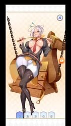 1girls 9:16 animated areola areolae bouncing_breasts breasts carrot carrot_dildo female female_only game game_cg huge_breasts juliana_(project_qt) large_ass masturbation no_sound nutaku project_qt shorter_than_30_seconds solo solo_female tagme thick_thighs vaginal_insertion vertical_video video wide_hips