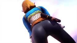 1girls 3d animated ass big_ass breath_of_the_wild dat_ass hylian kishi nintendo no_sound pointy_ears princess princess_zelda sheikah_slate tagme tears_of_the_kingdom the_legend_of_zelda tight_clothing twerking video zelda_(tears_of_the_kingdom)