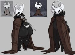 anthro arthropod ass bug character_sheet dongwongtang fan_character female hollow_knight huge_ass hyper_bimbo insects looking_at_viewer thick_thighs