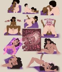 1boy 1futa 1girls ahe_gao areolae autofellatio balls breasts canon_couple cartoon_network cervix completely_nude connie_maheswaran cum cum_in_pussy cum_inside cunnilingus dark-skinned_female dark_skin dialogue duo ejaculation fellatio female fusion fusion_character futa_sans_balls futanari gem_fusion handjob hands-free huge_cock human indian internal interracial intersex kissing legs_up magnumimpulse male masturbation mating_press mutual_masturbation nude nude_female nude_male oral orgasm pale-skinned_male pale_skin penis petite pussy rolling_eyes sex soles solo spread_legs steven_quartz_universe steven_universe stevonnie straight text top-down_bottom-up transformation vaginal_penetration