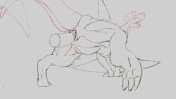 16:9 ambiguous_gender animal_genitalia animated cloaca dildo dragon female feral frame_by_frame garchomp genitals lizard male nintendo pokémon_(species) pokemon pokemon_(species) reptile scalie sex_toy short_playtime solo straight unfinished video_games widescreen zoruken