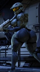 1girls 3d armor assault_rifle big_ass big_breasts big_thighs dat_ass female female_only female_spartan_(halo) genderswap_(mtf) gun halo_(series) helmet hourglass_figure master_chief reresfm rifle rule_63 seductive sfm sideboob solo source_filmmaker spartan_(halo) spartan_ii_(halo)