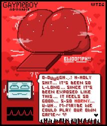1boy 2025 animate_inanimate artist_name artist_signature asking_for_it asking_for_sex ass_bigger_than_body big_ass bitting_lip blush blushing butt_bigger_than_body english english_text eyes_rolling_back game_boy game_boy_advance game_boy_advance_sp game_console gameboy_advance gameboy_advance_sp gigantic_ass heart heart_monitor heartrate_monitor hearts hearts_around_body horny horny_male humongous_ass hyper hyper_ass hyper_butt jiggle jiggling_ass male male_only moan moaning moaning_in_pleasure motion_lines musky musky_butt no_humans non-human non-human_only object objectum red_body screen_face solo solo_male sweat sweating sweaty sweaty_ass sweaty_butt tagme wanting_sex wowthisisgreat