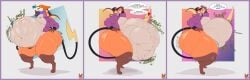 anthro ass_bigger_than_head belly_bigger_than_head big_ass big_ass_(male) big_belly big_butt digested digestion foxynoms furry game_freak generation_1_pokemon huge_ass huge_butt male male_focus male_pred male_weight_gain nintendo post-vore post-vore_weight_gain raichu solo_focus vore vore_belly weight_gain