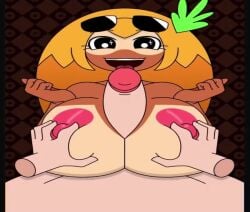 1boy 1girls 4:5 anal anal_penetration anal_sex animated beat_banger big_breasts boobjob bouncing_breasts breasts cum_inside female good_beat_banger_mod interpolated kopik long_video longer_than_2_minutes male missionary_position oral pineapple_toppin pizza_tower pussy resolution_glitch sound straight tagme toppin_gals_minus8 vertical_video video