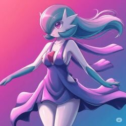 ai_generated beautiful boobs_out breasts cute female gardevoir nipple_slip pokémon_(species) pokemon pokemon_(species) pokemon_rse sexy