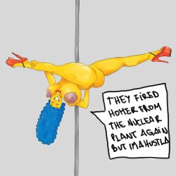 marge simpson from the simpsons by diablo3times