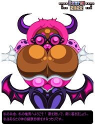 big_breasts big_lips cosplay cow_girl exkrill jackie_moo latex pixel_art rouge_the_bat shiny sprite suit thicc