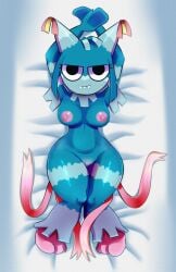 bed blossom_buddy_yatta breasts dakimakura dandy's_world dibujosyatta97 female lying_down presenting_breasts presenting_pussy pussy relaxing roblox showing_breasts showing_pussy solo_female tagme yatta_(dandy's_world)