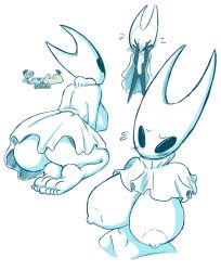 hornet (hollow knight) from hollow knight by artist(lunabell sketches)