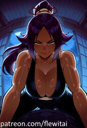 shihouin yoruichi from bleach by flewitai