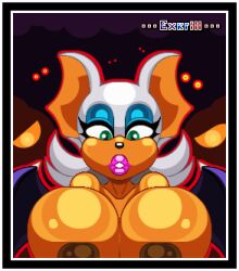 rouge the bat from project x love potion disaster by exkrill