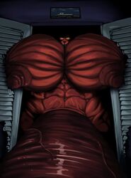 1boy abs big_muscles big_nipples big_pecs big_penis closet df43_(artist) five_nights_at_freddy's five_nights_at_freddy's_4 fnaf fox foxy_(fnaf) furry furry_only gay huge_cock huge_muscles huge_nipples huge_pecs hyper hyper_muscle hyper_muscles hyper_penis male male_only muscle muscles muscular muscular_male nightmare_foxy nipples pecs pectorals penis red_fur rompinpomps solo solo_male taker_pov yellow_eyes