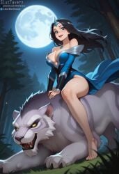 ai ai_generated animedrawing animegirl animemangagirl animestyle ass ass_focus breasts cameltoe curvy dota dota2 dota2fanart dota2girls dota2heroes dota_2 dotadragonsblood female female_only gamecharacter gamefanart looking_at_viewer medium_breasts mirana nude painting pencil photoshop sluttavern thick_ass thick_thighs