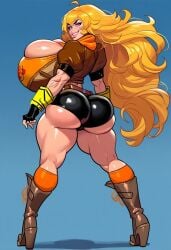 ai_generated bimbo ptriot_arc rwby yang_xiao_long