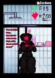 speaker woman from skibidi toilet by zard0w0 (artist)