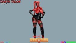 1girls 3d alien alien_girl alien_humanoid big_breasts big_thighs black_markings breasts busty curvaceous curvy curvy_figure darth_talon female full_body_tattoo hair_tentacles hips hourglass_figure huge_breasts huge_thighs humanoid large_breasts legs lethan_twi'lek n3dwanimantion nick_king red-skinned_female red_body red_skin sith sith_lady star_wars star_wars:_legacy star_wars_legends tattoo tattoos tentacle_hair thick thick_hips thick_legs thick_thighs thighs twi'lek voluptuous voluptuous_female waist wide_hips