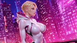 gwen stacy from marvel by thealphega
