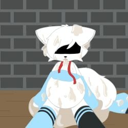 anthro bodily_fluids canid canine canis cum cum_in_ear cum_in_mouth cum_inside cum_load fainted femboy forced genital_fluids group hi_res inflation inflation kyo_kyopiko kyopiko male male/male mammal rape sex stomach_bulge wolf