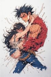 ai_generated breasts breeding clothed_male_nude_female clothed_sex cum cum_in_pussy female hard_sex hardcore jojo's_bizarre_adventure jotaro_kujo male male/female pussy stardust_crusaders vaginal_penetration