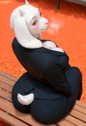 1girls ai_generated ass ass_cleavage ass_crack bent_over big_ass big_breasts blazer bubble_ass bubble_butt business_suit business_woman cleavage cute cute_face female furry furry_only hentai horns horny horny_female large_ass large_breasts massive_breasts mature mature_female milf mother office_lady original original_art original_artwork outdoors pants pov_eye_contact pussy_line rear_view round_ass round_butt shirt sitting srodskiy sweat sweaty tagme tail toriel vulgar white_fur wide