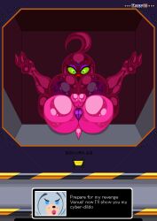 big_ass big_boobs big_breasts big_pussy breasts exhibition exkrill female goo goo_creature goo_girl lips pixel_art project_x_love_potion_disaster pussy slime slime_girl sprite venus_(project_x) venus_the_chaos zeta_the_echidna