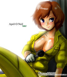 april o'neil from teenage mutant ninja turtles by john joseco