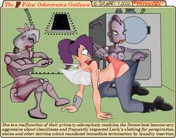 2002 futurama multiple_girls outlawart robot_girl tagme turanga_leela yuri