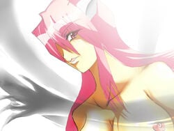 1girls drawn elfen_lied female female_only lucy_(elfen_lied) solo tagme vectors