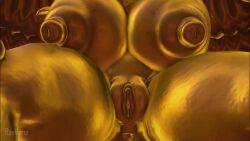 1boy 1girls 3d anal anal_insertion anal_penetration anal_sex animated anus breasts_bigger_than_head gold gold_skin golden_body large_breasts larger_female pov pussy rayhuma size_difference tagme taller_female the_winged_dragon_of_ra thick_thighs video yu-gi-oh!