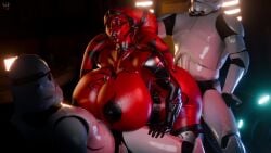1girls 2boys 3d 3d_animation alien alien_girl alternate_ass_size alternate_breast_size animated ass big_ass big_breasts big_penis blender bolt_on_tits breast_implants breasts breasts_bigger_than_head cleavage clone_trooper curvy darth_talon doggy_style dreamhawk enhanced_breasts fake_breasts female female_moaning female_penetrated fmm_threesome hands_on_thighs huge_ass huge_breasts humanoid humanoid_female large_ass large_breasts large_penis male male/female male_penetrating male_penetrating_female massive_breasts mmf_threesome moaning multiple_boys multiple_males muscular_female paizuri penetration penis red_body sex short_playtime shorter_than_10_seconds silicone silicone_implants sith standing_doggy_style star_wars straight straight_sex tagme tattoo thick_thighs threesome twi'lek video