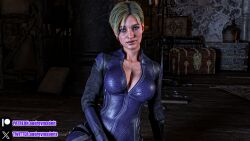 Jill Valentine (Blonde) Rule 34 Image